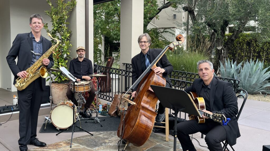 Napa based jazz group performing at receptions and cocktail hours.