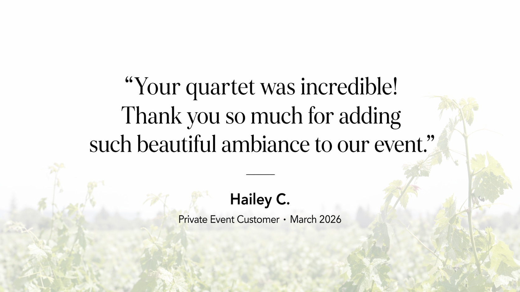 Live Jazz for Cocktail Hours and Winery Events